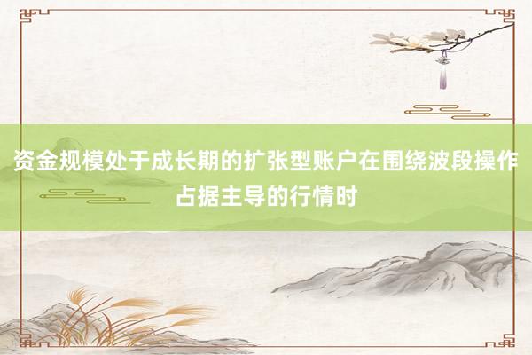 资金规模处于成长期的扩张型账户在围绕波段操作占据主导的行情时