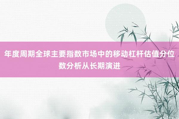 年度周期全球主要指数市场中的移动杠杆估值分位数分析从长期演进