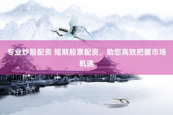 专业炒股配资 短期股票配资，助您高效把握市场机遇
